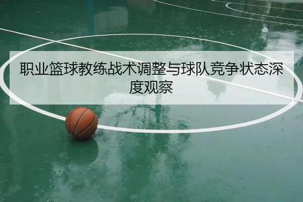 职业篮球教练战术调整与球队竞争状态深度观察